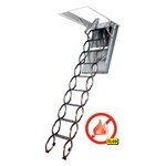 View LSF Metal Scissor Attic Ladder